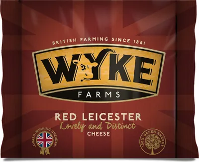 Produktbild von Cheddar Red Leicester Käse 200g - Wyke Farms