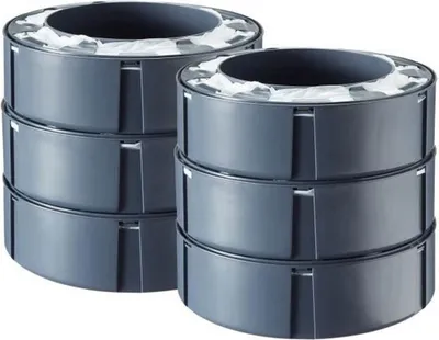 Productafbeelding van Navulcassette voor Simplee Sangenic windelbak, set van 6