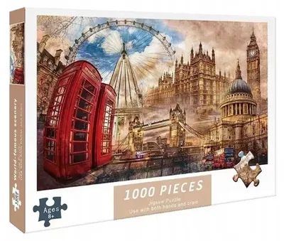 Produktbild von Jigsaw Puzzle 1000 Teile Icons von London