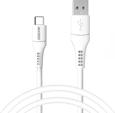 Productafbeelding van Accezz USB-C naar USB kabel - 1 meter - Wit
