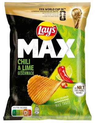 Produktbild von Lay's Max Chili & Lime 110g
