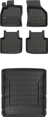 Produktbild von FROGUM Gummimatten Auto Fußmatten + Kofferraummatte für Skoda Superb III 2015-23