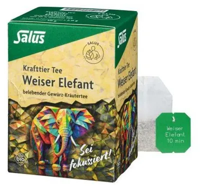 Immagine prodotto di Salus Power Animal Tea Elefante Saggio 15FB/30g