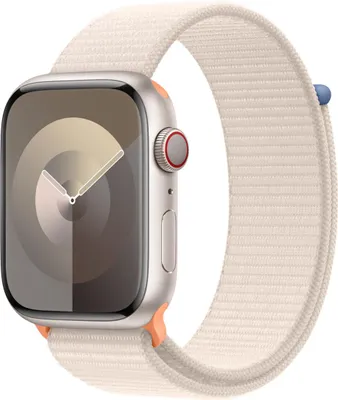 Productafbeelding van Apple Sport Loop band voor de Apple Watch | 44/45/46/49 mm - Starlight