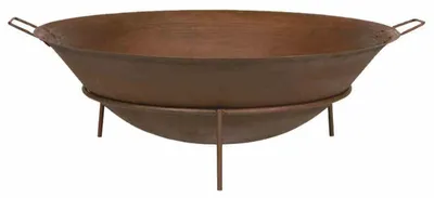 Image de Siena Garden Bol à feu Rusty Diamètre : 80 cm Avec poignées