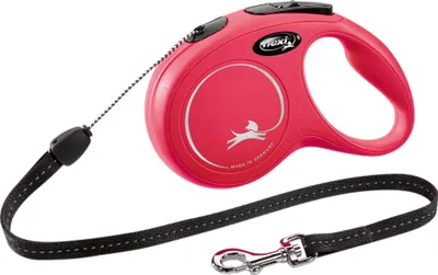 Produktbild von flexi New Classic S Seil 8 m rot