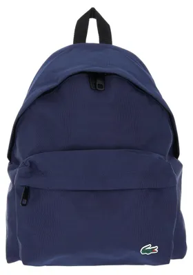 Image de LACOSTE sac à dos de loisirs sac à dos pour ordinateur portable Crocodelle Backpack Marine bleu marine