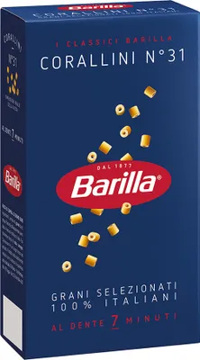 Produktbild von 16x Pasta Barilla - Corallini N.31 - 500g - Italienische Nudeln