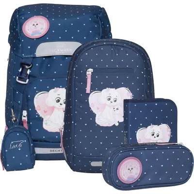 Zdjęcie produktu dla BECKMANN Norway Satchel Set 6pcs Classic 22l Pet Friends Blue