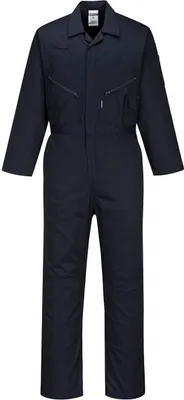 Image de Portwest - Combinaison homme/femme unie PC4672 (S) (Bleu marine foncé)