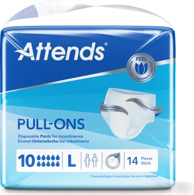Obrázek produktu pro Attends Pull-Ons 10 L 14 ks