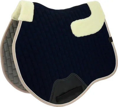 Produktbild von Equithème Schabracke Dinard, Größe:Warmblut, Farbe:marineblau