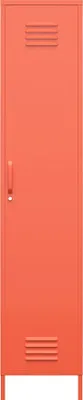 Produktbild von Hochschrank mit 1 Tür in Metall orange