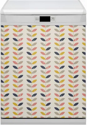 Produktbild von Küche Magnet für Spülmaschine  Abwaschbar 60x80 cm Geschirrspüle  - Zweige und Blätter