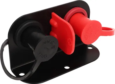 Image de Bornes de batterie à distance pour voiture M10x2 Kit de relocalisation des bornes de batterie pour UTV ATV Trucks RV Tractor Mower Boat