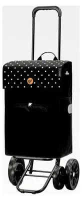 Produktbild von Einkaufstrolley - Quattro Shopper Malit schwarz 49 L