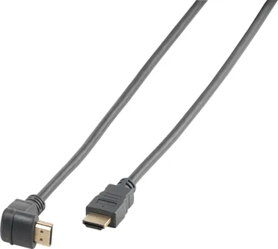 Obrázok produktu pre ViVanco™VVVHDMI30M1M90K, 1,5 m, Typ HDMI (štandard), Typ HDMI (štandard), Čierna