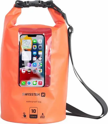 Obrázek produktu pro SWISSTEN Waterproof Vodotěsné Pouzdro 10 L Oranžové 32900820