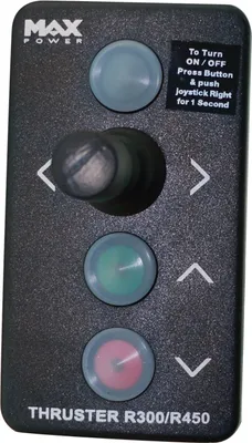 Produktbild von Max Power Joystick Control Panel Schwarz Bedienpanel Bugstrahlruder Boot