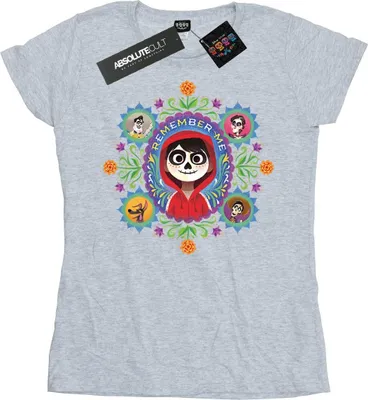 Produktbild von Disney - "Coco Remember Me" T-Shirt für Damen BI14267 (S) (Grau)