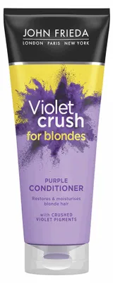 Zdjęcie produktu dla John Frieda Sheer Blonde Violet Crush Odżywka neutralizująca żółty odcień włosów, 250ml