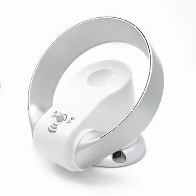 Produktbild von Unimat rotorloser Ventilator weiß mit Fernbedienung