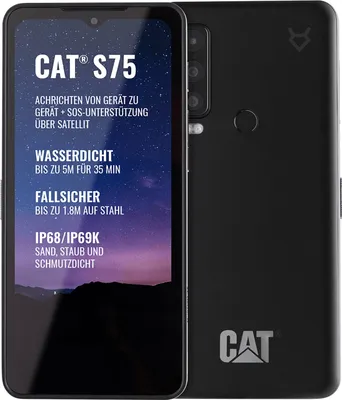 Produktbild von CAT S75 128GB DS Black 6.6" 5G Android