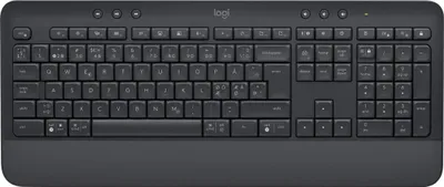 Image de Logitech Signature K650 - Tastatur - kabellos - Bluetooth 5.1 - QWERTZ - Ungarisch - Graphite