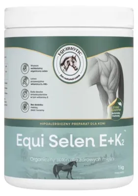 Zdjęcie produktu dla Equibiotic Equi Selen E+K2 – pasza uzupełniająca dla koni, 1 kg