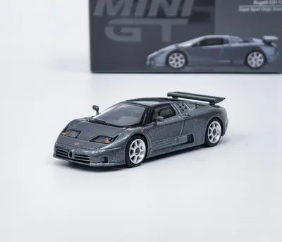 Obrázok produktu pre Bugatti EB110 Super Sport šedá - Mini GT 1:64