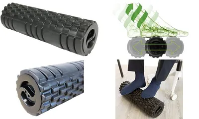 Produktbild von 400125220 UNILUX Roller Feet Fussstuetze