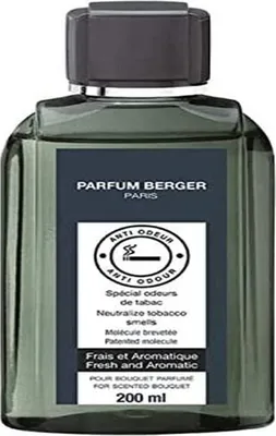 Obrázek produktu pro Maison Berger Paris 006028, Láhev, Tekutina, Jantar, Cedrové dřevo, Stříbrná jedle, Černá, 200 ml, Sklo, Dřevo