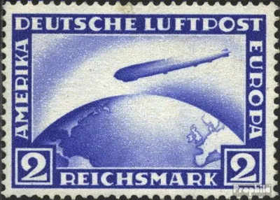 Produktbild von Briefmarken Deutsches Reich 1928 Mi 423Y gestempelt Graf Zeppelin