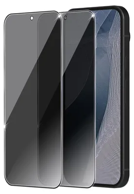 Zdjęcie produktu dla 2-pak Google Pixel 11 Pro Privacy Szkło ochronne na ekran Privacy - Szkło hartowane 9H - Super jakość 3D