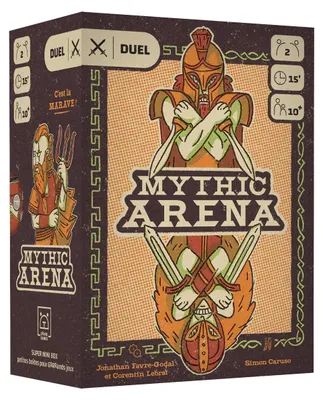 Imagen del producto de Blackrock Games Mythic Arena: Juego de cartas para 2 jugadores, formato pequeño