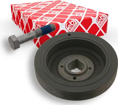 Produktbild von FEBI BILSTEIN 33792 Riemenscheibe Kurbelwelle passend für PEUGEOT BOXER Kasten (230L) 153mm 5-Rippen