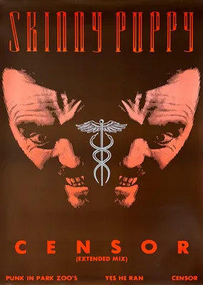 Immagine prodotto di Skinny Puppy - Censor, 1998 - Locandina/Poster - 59x84 cm