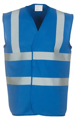 Productafbeelding van Yoko - Unisex vest voor heren/dames, model FK2782 (maat 3XL), koningsblauw