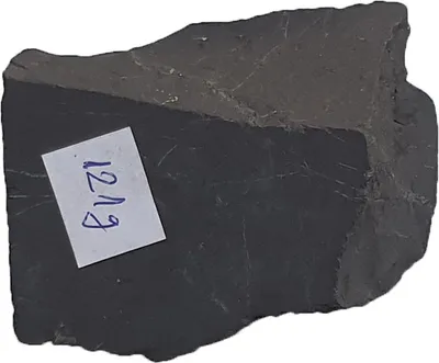 Obrázek produktu pro Velký šungitový kámen 120g-129g, radiační stínění a elektromagnetická ochrana, léčivá energie