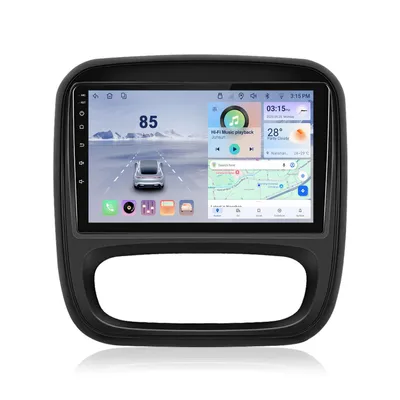 Produktbild von Hexinex 9"Carplay Android 15 Autoradio Für Renault Trafic 3 / Opel Vivaro B (2014-2021), 8+256G, GPS Navi WIFI BT 4G DSP 360°-Panorama
