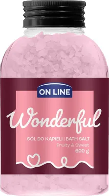 Image de Sel de bain en ligne, marque Wunderbares, 600 g