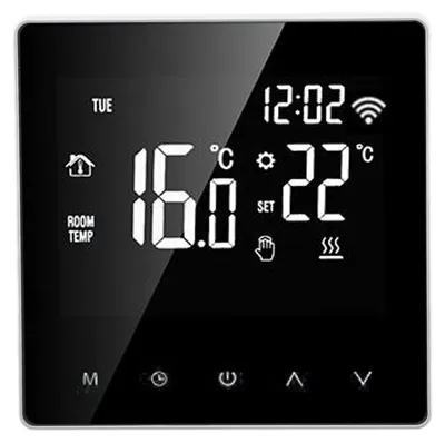 Productafbeelding van Intelligente thermostaat, 5  90 °C, wifi, lcd-touchscreen