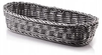 Produktbild von Mondex Besteckkorb Polyrattan Grau Praktisch