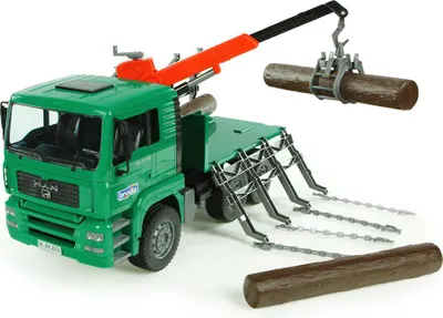 Image de Bruder Truck MAN transporteur de bois