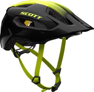 Produktbild von Scott Supra Plus (CE) Helm black/radium yellow S/M