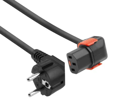 Image de ACT AK5255 Câble d'alimentation Noir 1 m CEE7/7 Coupleur C13 (AK5255)