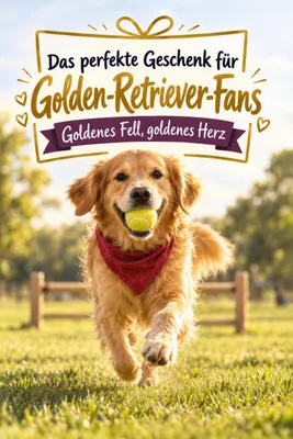 Produktbild von Das perfekte Geschenk für Golden-Retriever-Fans