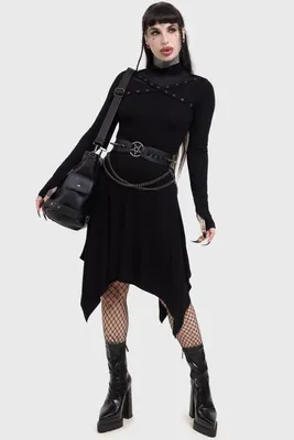 Immagine prodotto di KILLSTAR Abito midi - Midnight Riot XS
