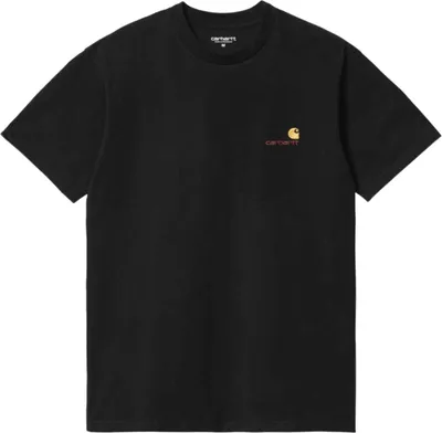 Produktbild von CARHARTT WIP American Script T-Shirt (kurzärmelig) – schwarz – M