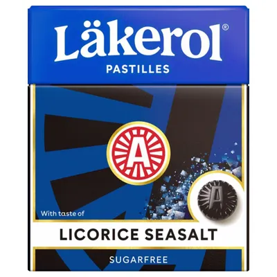 Produktbild von Läkerol Licorice Seasalt Big Pack 75g